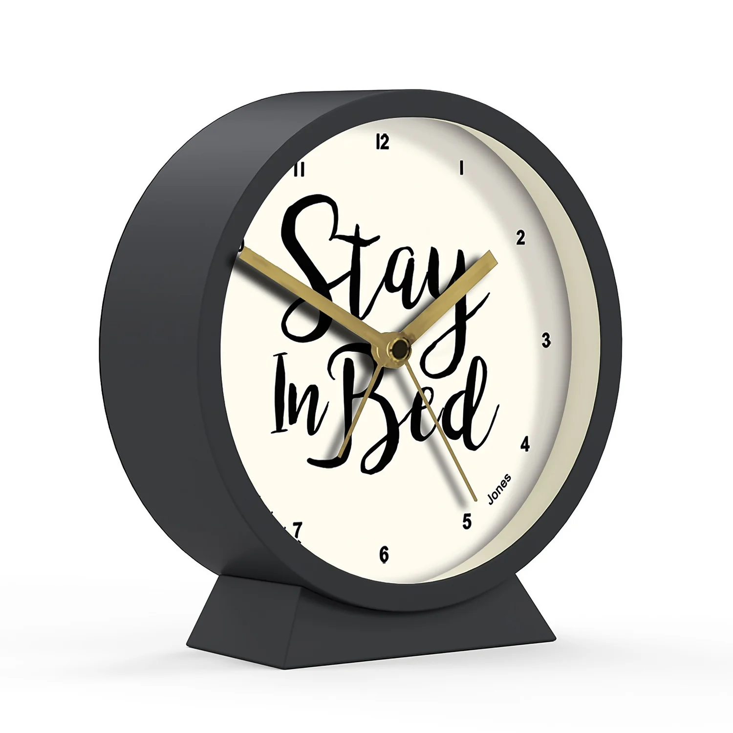 None Jones Daybreak Alarm Clock - Grey 2 None Jones Daybreak Alarm Clock - Grey - Image 2