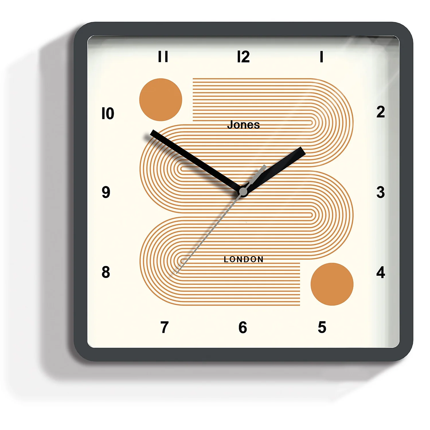 None Jones Shack Wall Clock - Mineral 1 None Jones Shack Wall Clock - Mineral