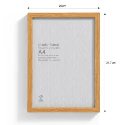 Box Photo Frame - A4 - Oak 8 Box Photo Frame - A4 - Oak -Curver Shop 13027977 3904944153815061