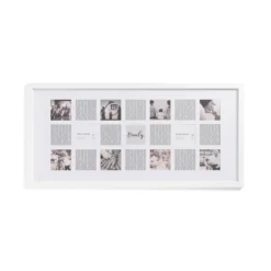 Box Photo Frame - 48x100cm - White