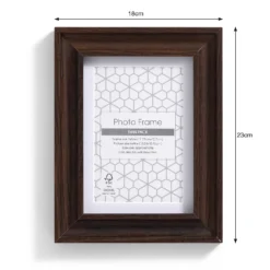Twin Pack Of Photo Frames - Walnut - 6x4in 9 Twin Pack Of Photo Frames - Walnut - 6x4in -Curver Shop 13027989 3254944099373260