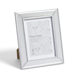 Bevelled Photo Frame 7x5 Silver. 9 Bevelled Photo Frame 7x5 Silver. -Curver Shop 13027992 8654930896263583