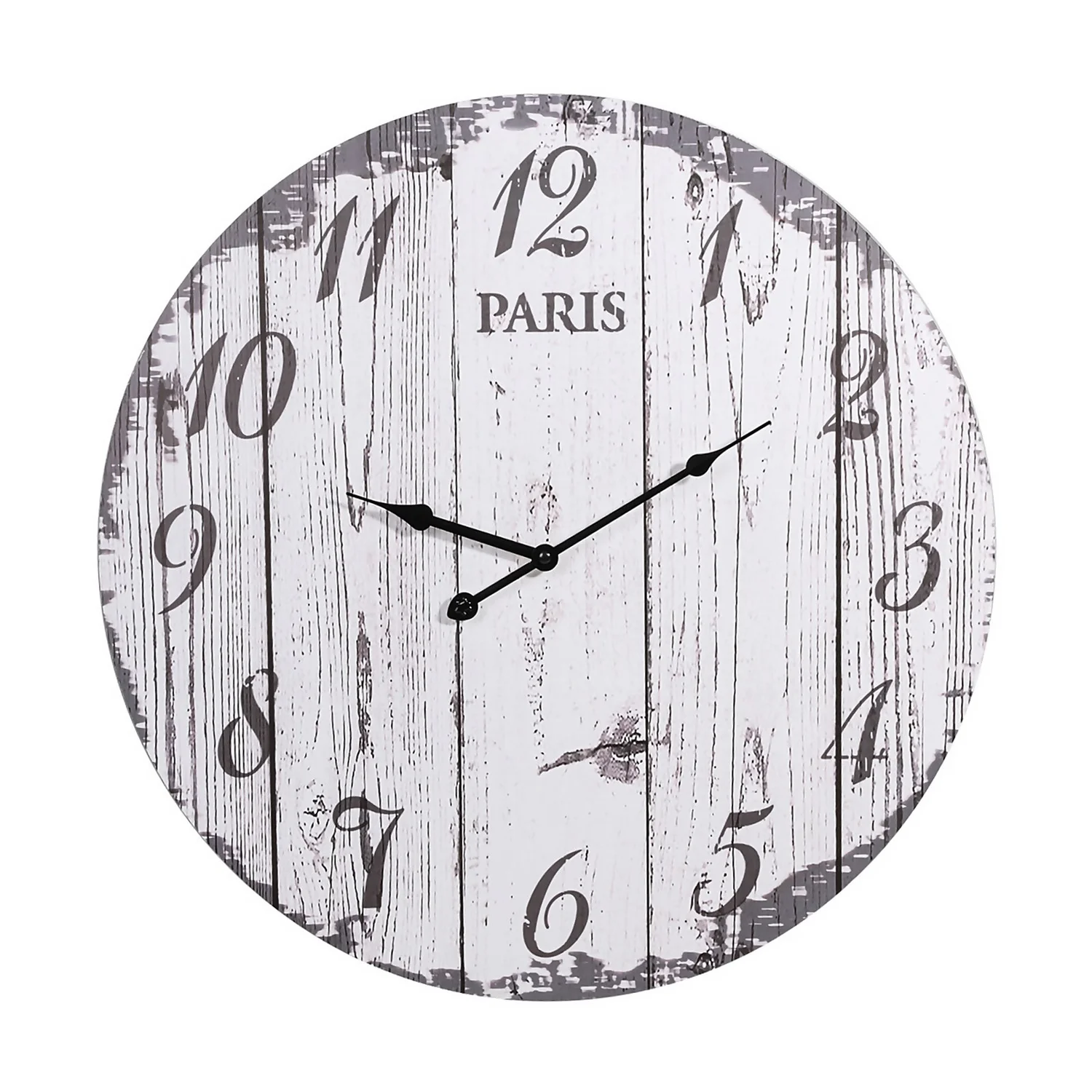 Wood Effect Clock - 40cm 1 Wood Effect Clock - 40cm