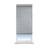 50mm Faux Wood Venetian Blind - 120cm - Grey