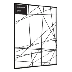 Aluminium Photo Frame - 70x100cm - Black