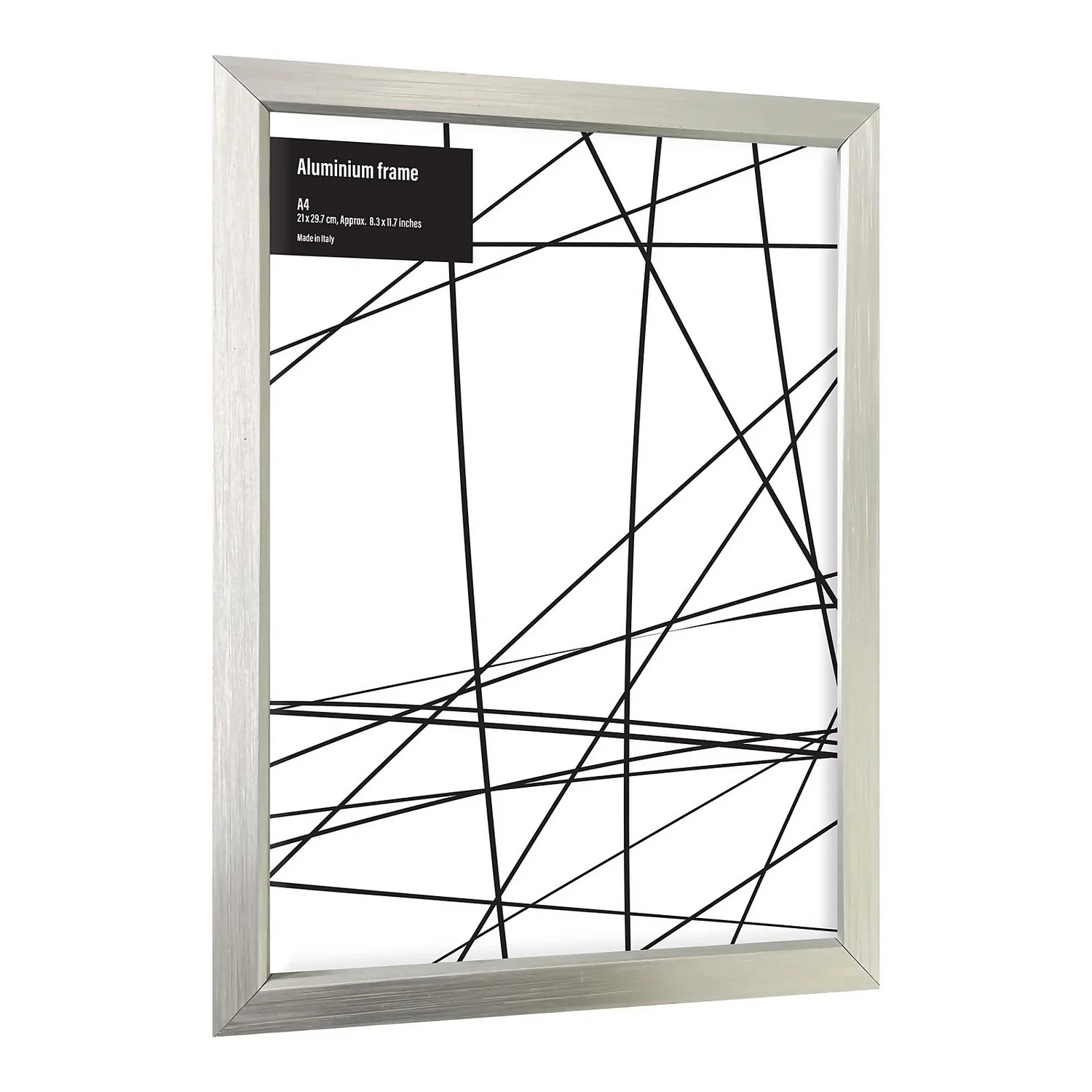 Aluminium Photo Frame - A4 - Silver 1 Aluminium Photo Frame - A4 - Silver