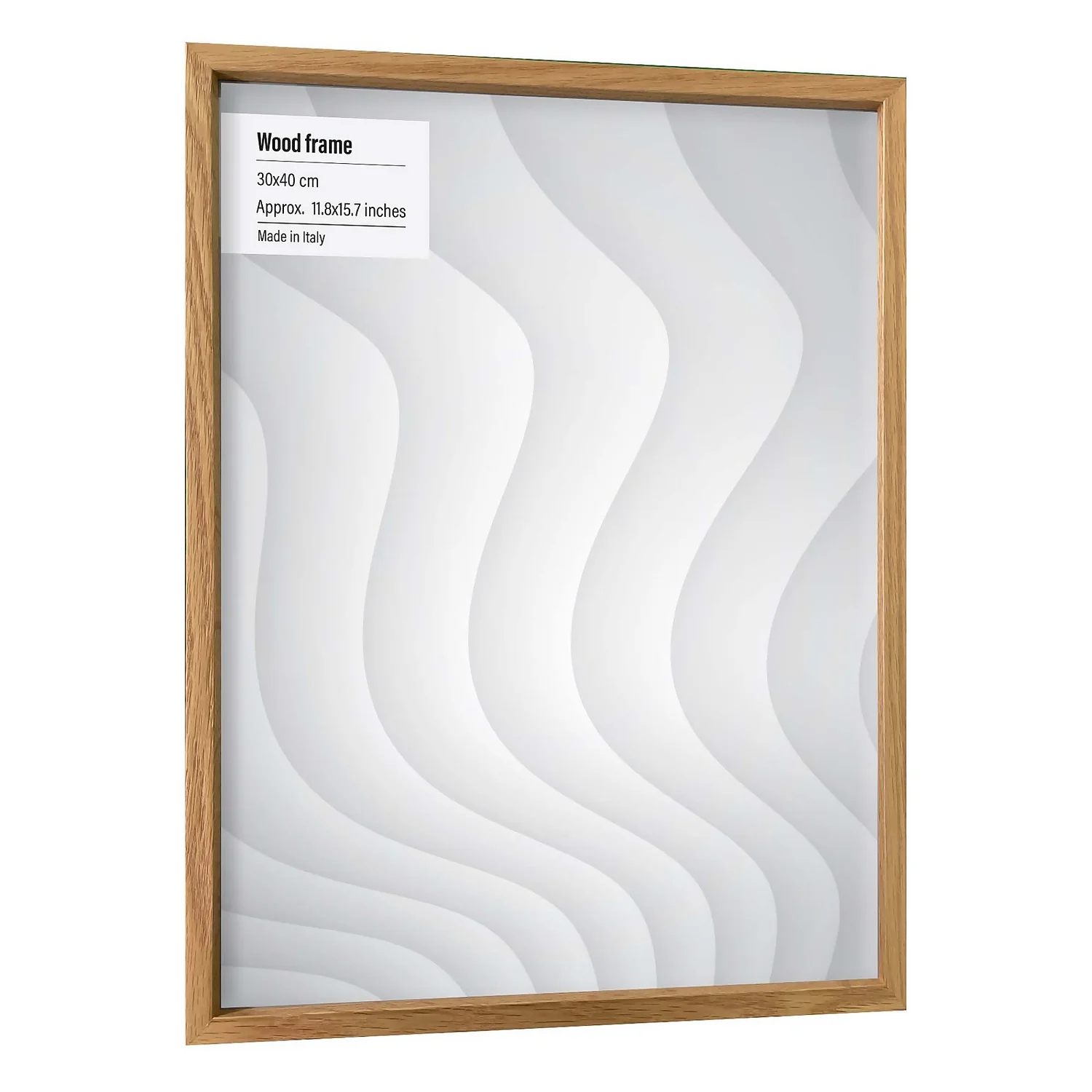 Wood Photo Frame - 30x40cm - Oak 1 Wood Photo Frame - 30x40cm - Oak