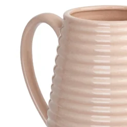 Crackle Effect Ribbed Jug - Blush -Curver Shop 13036266 6894894568168775