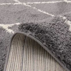 Moroccan Diamond Rug - Charcoal - 160x230cm -Curver Shop 13112204 4464874881240641