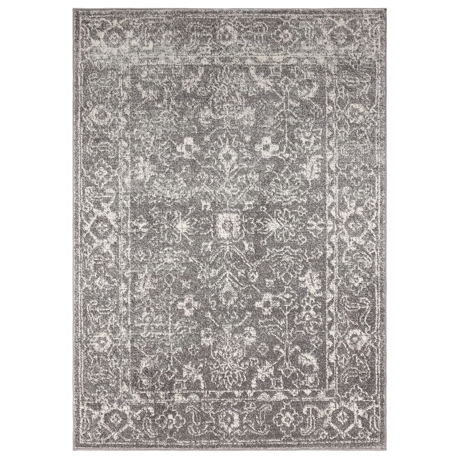 Traditional Rug - Grey - 120x170cm 1 Traditional Rug - Grey - 120x170cm