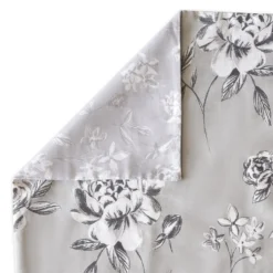 The Willow Manor 100% Cotton Percale Double Duvet Set Graphic Floral - Grey 5 The Willow Manor 100% Cotton Percale Double Duvet Set Graphic Floral - Grey -Curver Shop 13116361 1764911949110648