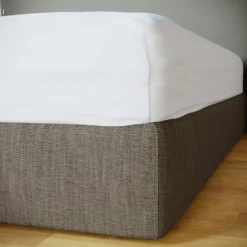 The Willow Manor Easy Care Percale Double Fitted Sheet - Stone -Curver Shop 13116413 1635014368541365