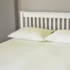 The Willow Manor 100% Cotton Percale King Fitted Sheet - Ivory