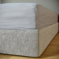 The Willow Manor 100% Cotton Percale Double Fitted Sheet - Silver -Curver Shop 13116443 4485014368651663