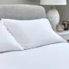 The Willow Manor Egyptian Cotton 300 Thread Count Pillowcase Pair - White