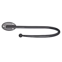 Black J Curtain Holdback - 2 Pack