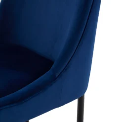 Ava Velvet Dining Chair - Set Of 2 - Navy 14 Ava Velvet Dining Chair - Set Of 2 - Navy -Curver Shop 13125758 1194978604708001