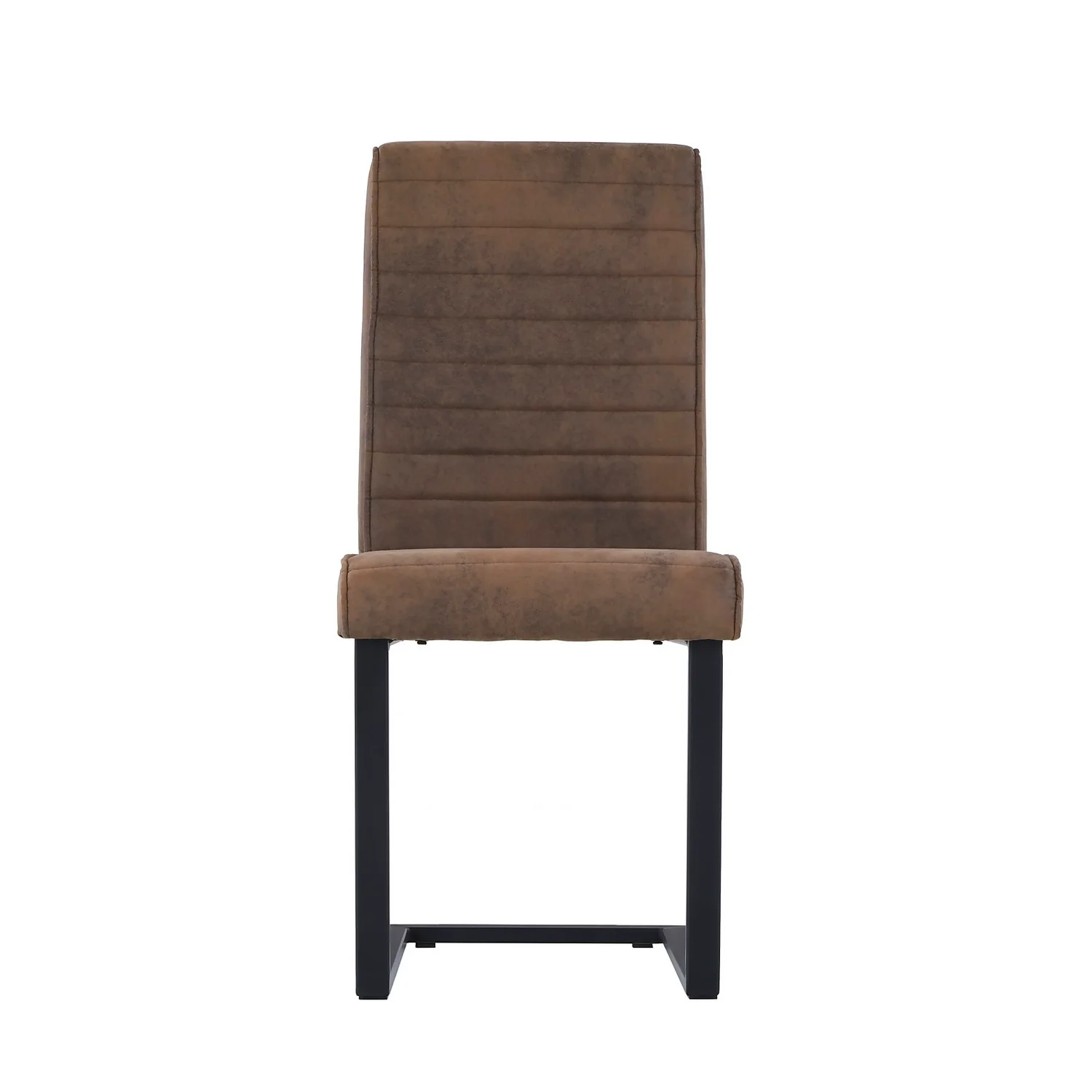 Ayden Cantilever Dining Chair - Set Of 2 - Tan 2 Ayden Cantilever Dining Chair - Set Of 2 - Tan - Image 2