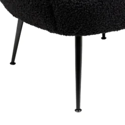 Tori Boucle Tub Chair - Black -Curver Shop 13130400 1734919264983581