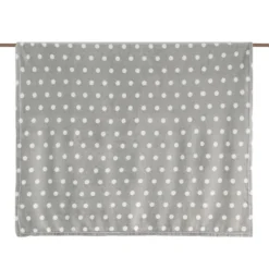 Printed Super Soft Throw- Spot Grey- 125x150cm