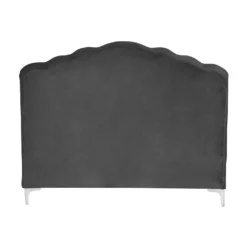 Sophia Scallop Double Bed - Grey 11 Sophia Scallop Double Bed - Grey -Curver Shop 13163848 9334918701152547