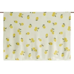 Printed Super Soft Throw- Lemon- 125x150cm