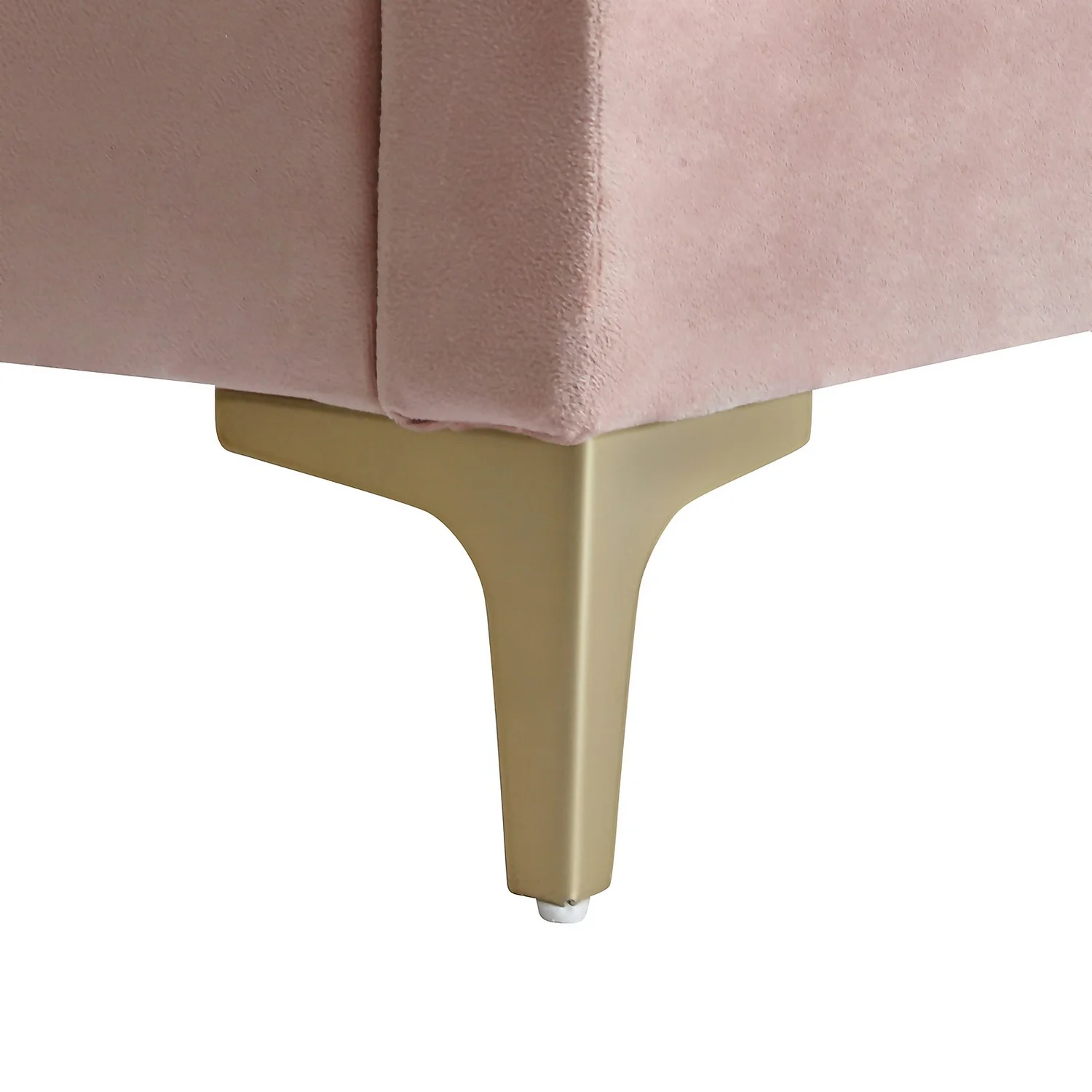 Sophia Scallop Double Bed - Blush 8 Sophia Scallop Double Bed - Blush - Image 8