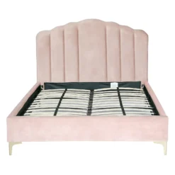 Sophia Scallop Double Bed - Blush 11 Sophia Scallop Double Bed - Blush -Curver Shop 13163852 1354918700504622