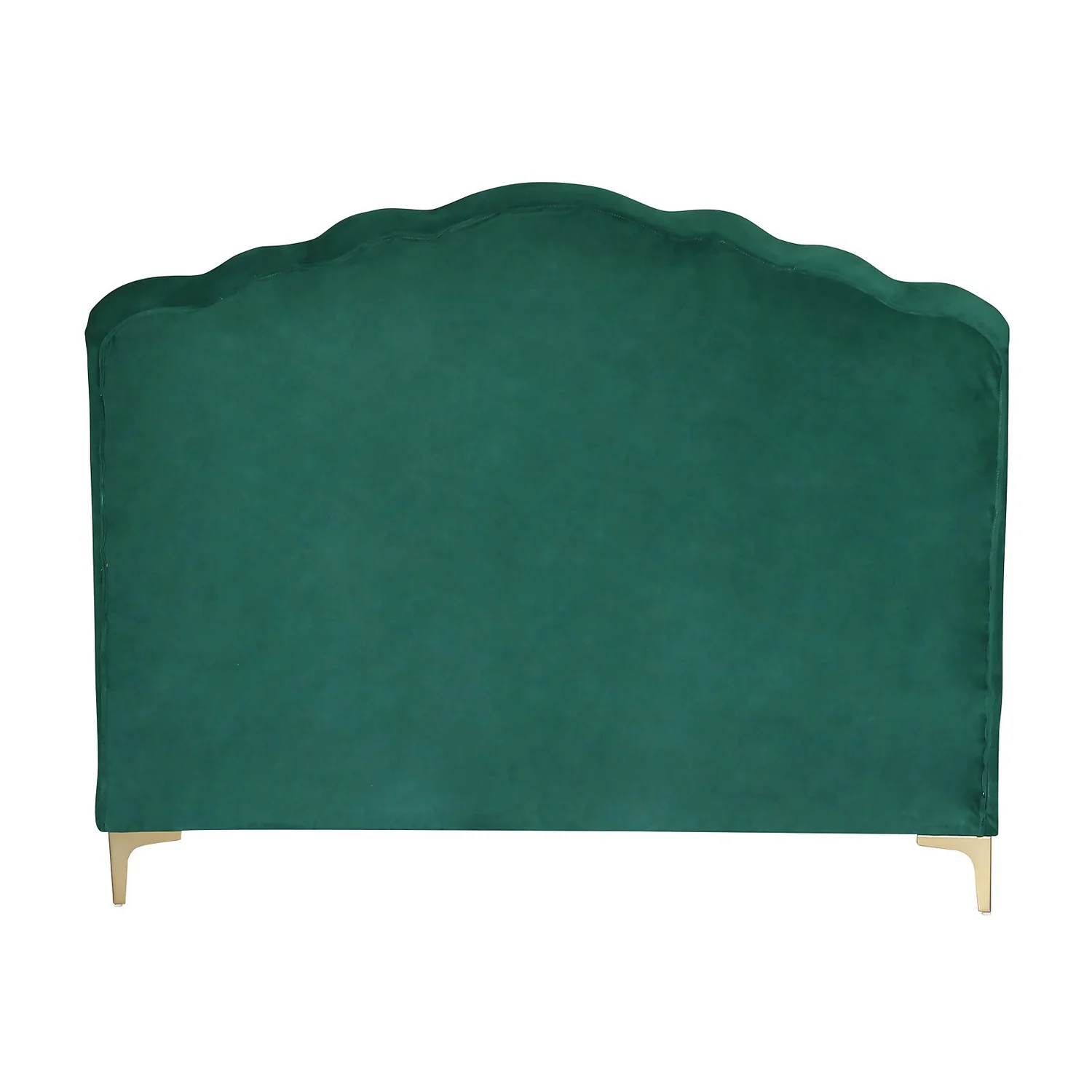 Sophia Scallop Double Bed - Emerald 5 Sophia Scallop Double Bed - Emerald - Image 5