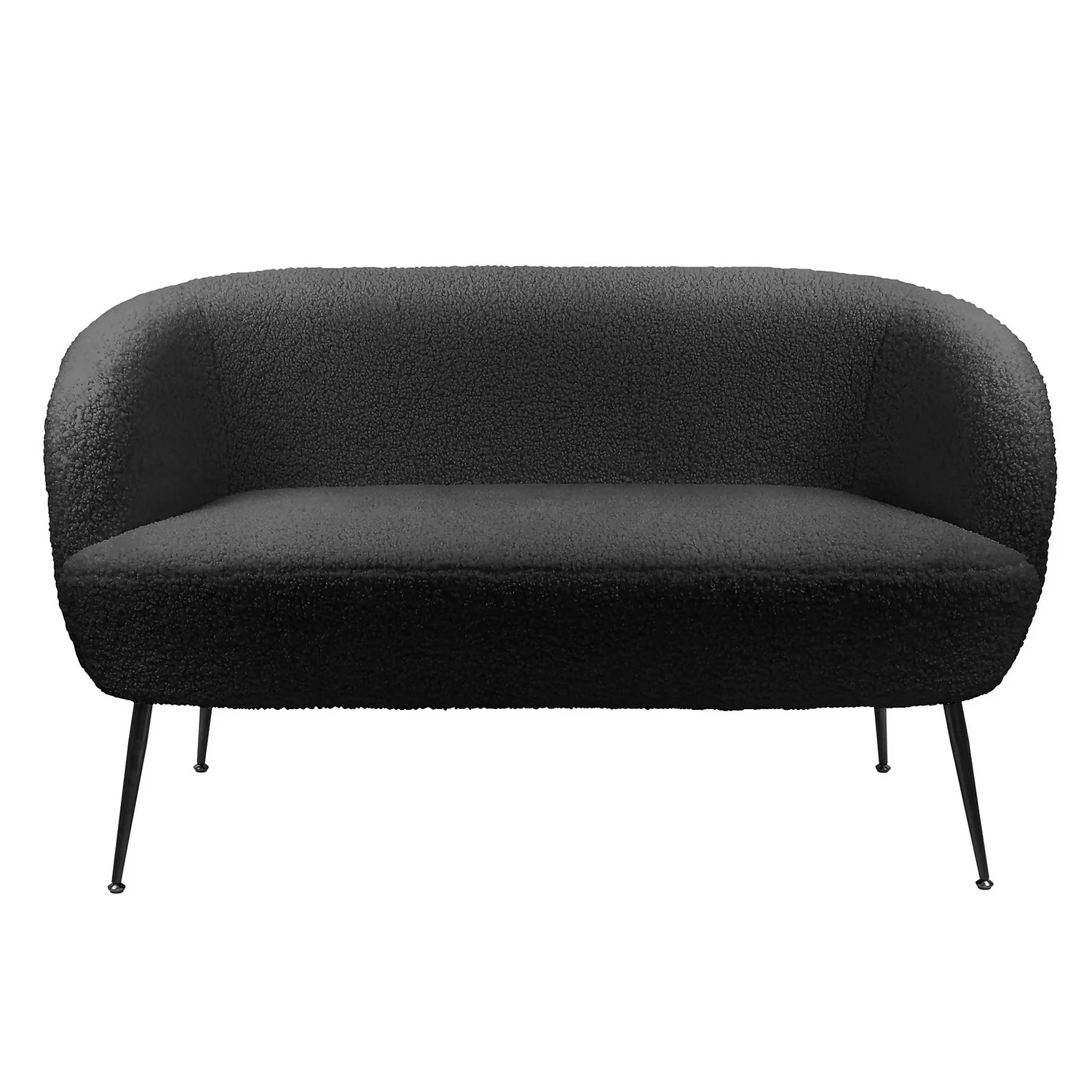 Tori Boucle Tub Sofa - Black 2 Tori Boucle Tub Sofa - Black - Image 2