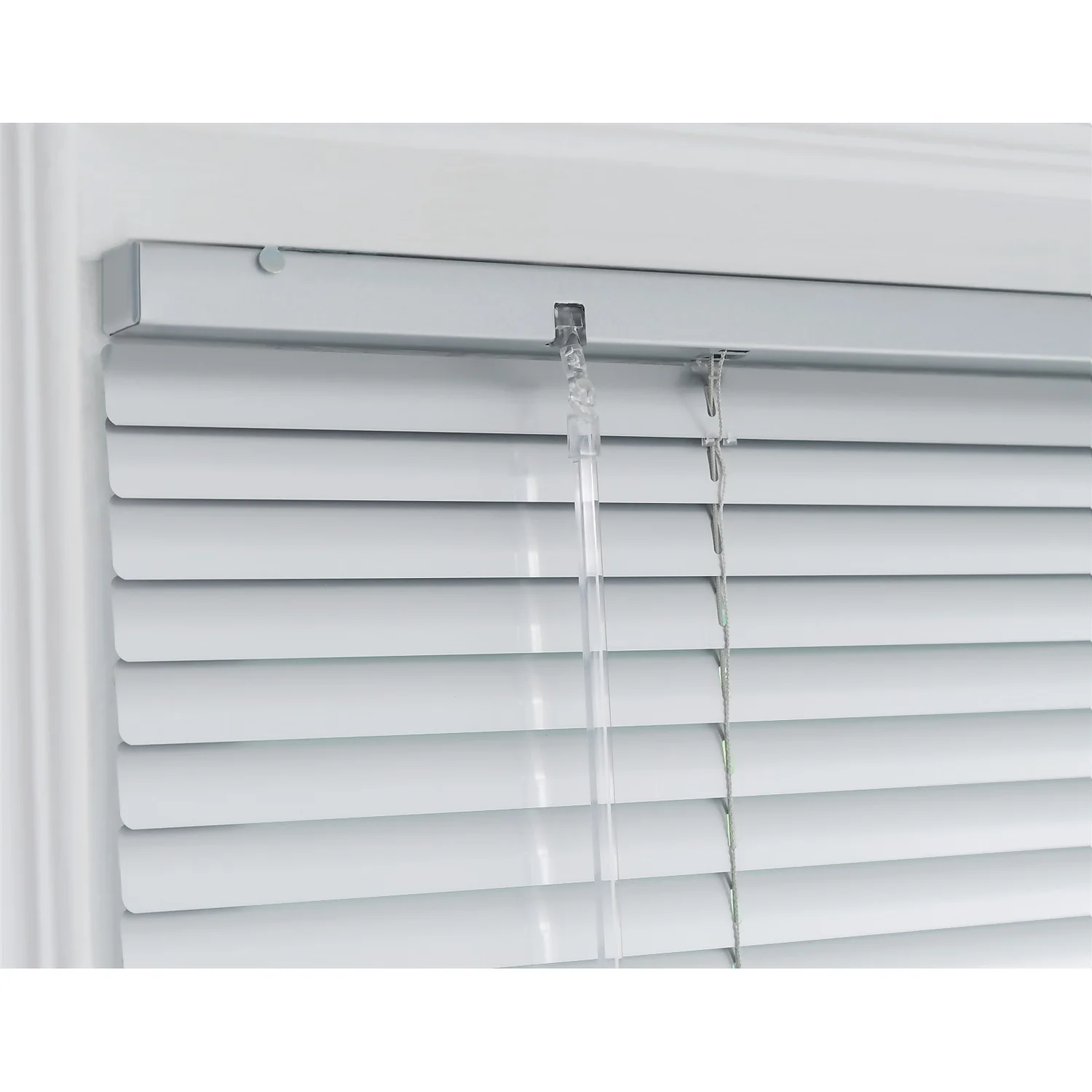 Aluminium Venetian Blind - Silver - 70x160cm 3 Aluminium Venetian Blind - Silver - 70x160cm - Image 3