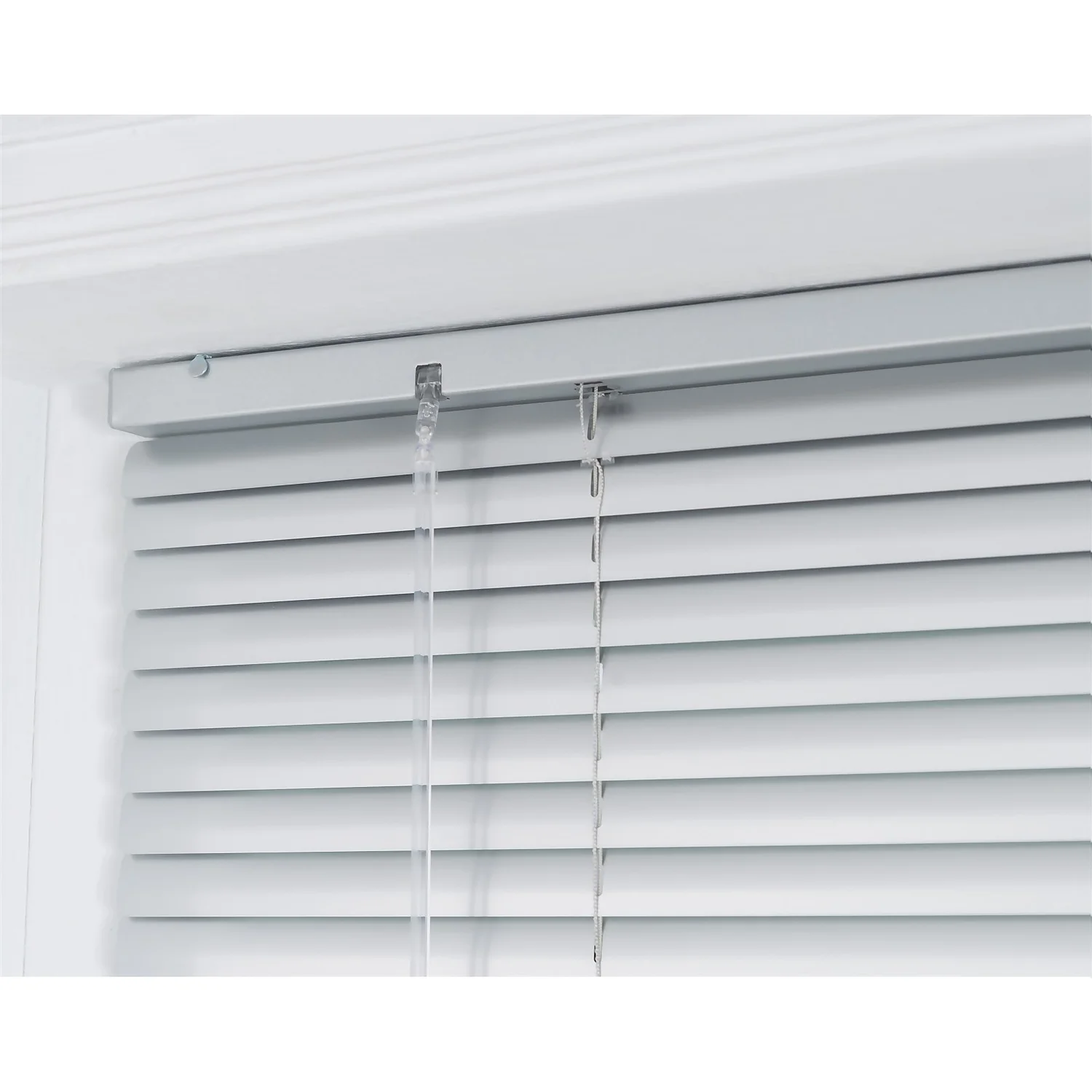 Aluminium Venetian Blind - Silver - 180x160cm 2 Aluminium Venetian Blind - Silver - 180x160cm - Image 2