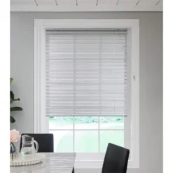 Aluminium Venetian Blind - Silver - 170x160cm