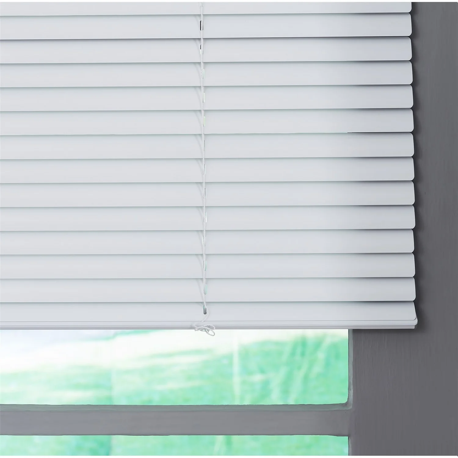 Aluminium Venetian Blind - White - 160x160cm 5 Aluminium Venetian Blind - White - 160x160cm - Image 5