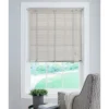 50mm Wood Venetian Blind - Grey - 60x160cm