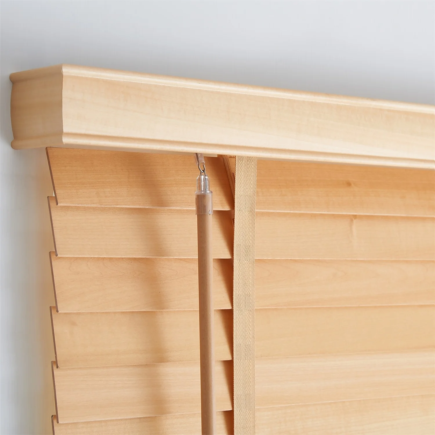 50mm Wood Venetian Blind - Natural - 180x160cm 5 50mm Wood Venetian Blind - Natural - 180x160cm - Image 5