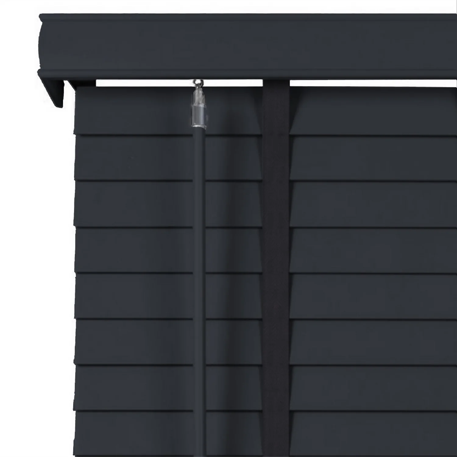 50mm Wood Venetian Blind - Slate - 90x160cm 6 50mm Wood Venetian Blind - Slate - 90x160cm - Image 6