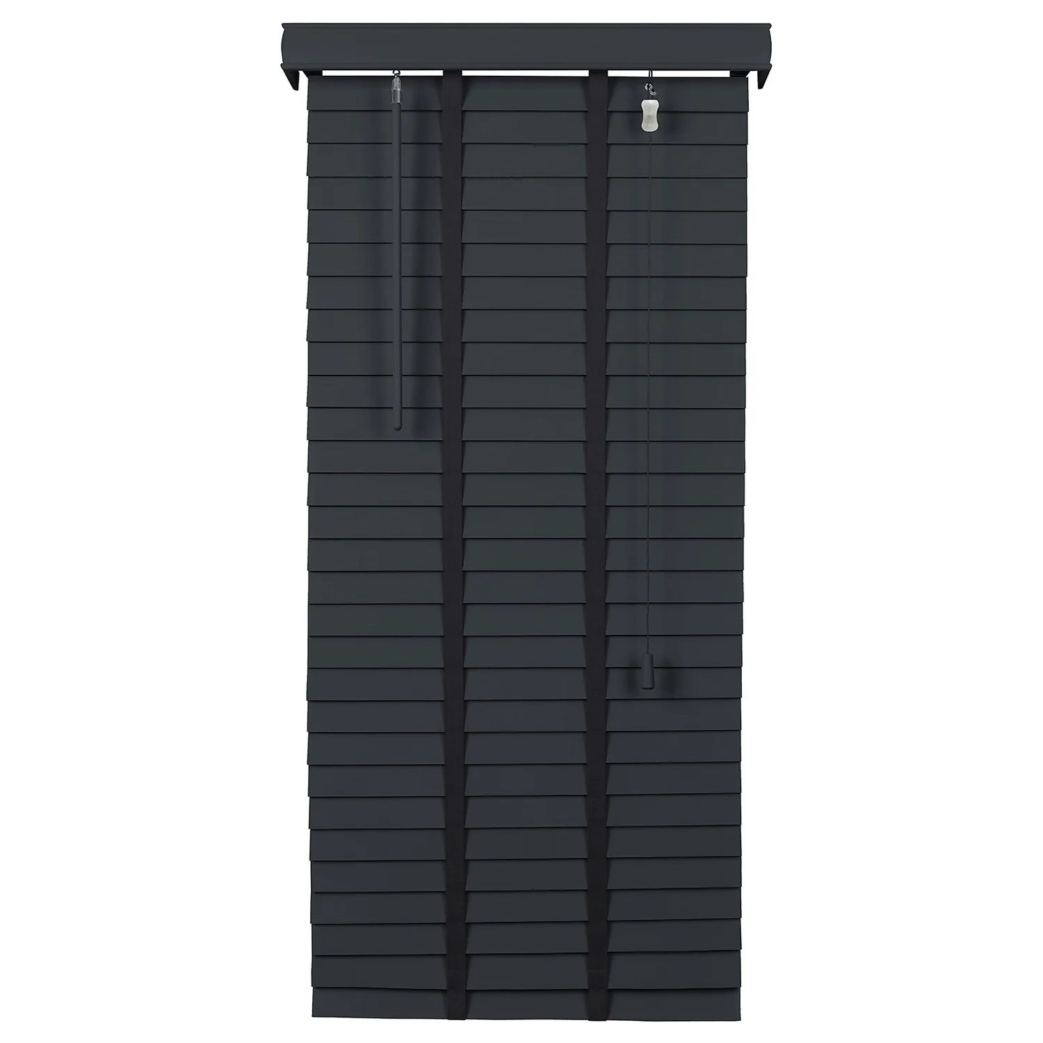 50mm Wood Venetian Blind - Slate - 90x160cm 7 50mm Wood Venetian Blind - Slate - 90x160cm - Image 7