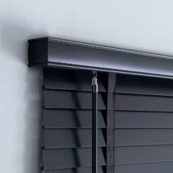 50mm Wood Venetian Blind - Slate - 90x160cm 13 50mm Wood Venetian Blind - Slate - 90x160cm -Curver Shop 13206164 1734884239006151