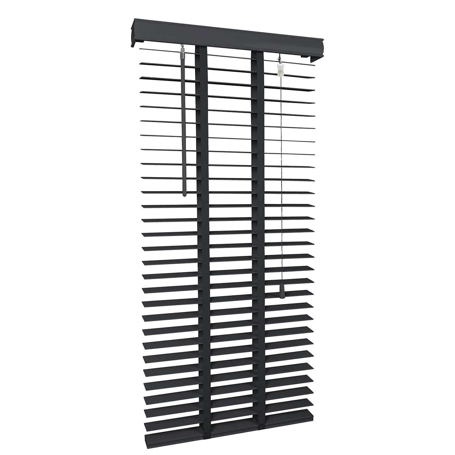 50mm Wood Venetian Blind - Slate - 100x160cm 9 50mm Wood Venetian Blind - Slate - 100x160cm - Image 9