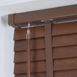 50mm Wood Venetian Blind - Walnut - 60x130cm 8 50mm Wood Venetian Blind - Walnut - 60x130cm -Curver Shop 13206184 1614884243297468