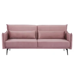 Sutton Sofa Bed - Blush -Curver Shop 13222759 1814927512116655