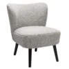 Sean Boucle Occasional Chair - Grey