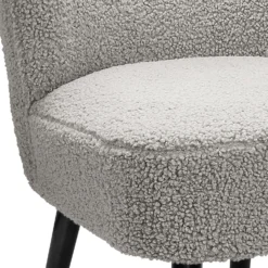 Sean Boucle Occasional Chair - Grey 12 Sean Boucle Occasional Chair - Grey -Curver Shop 13222760 7354920057777150