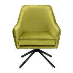 Pia Pleat Swivel Chair - Olive 9 Pia Pleat Swivel Chair - Olive -Curver Shop 13222763 1904940701575036