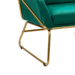 Evelyn Metal Frame Chair - Emerald -Curver Shop 13222772 3134932955727262