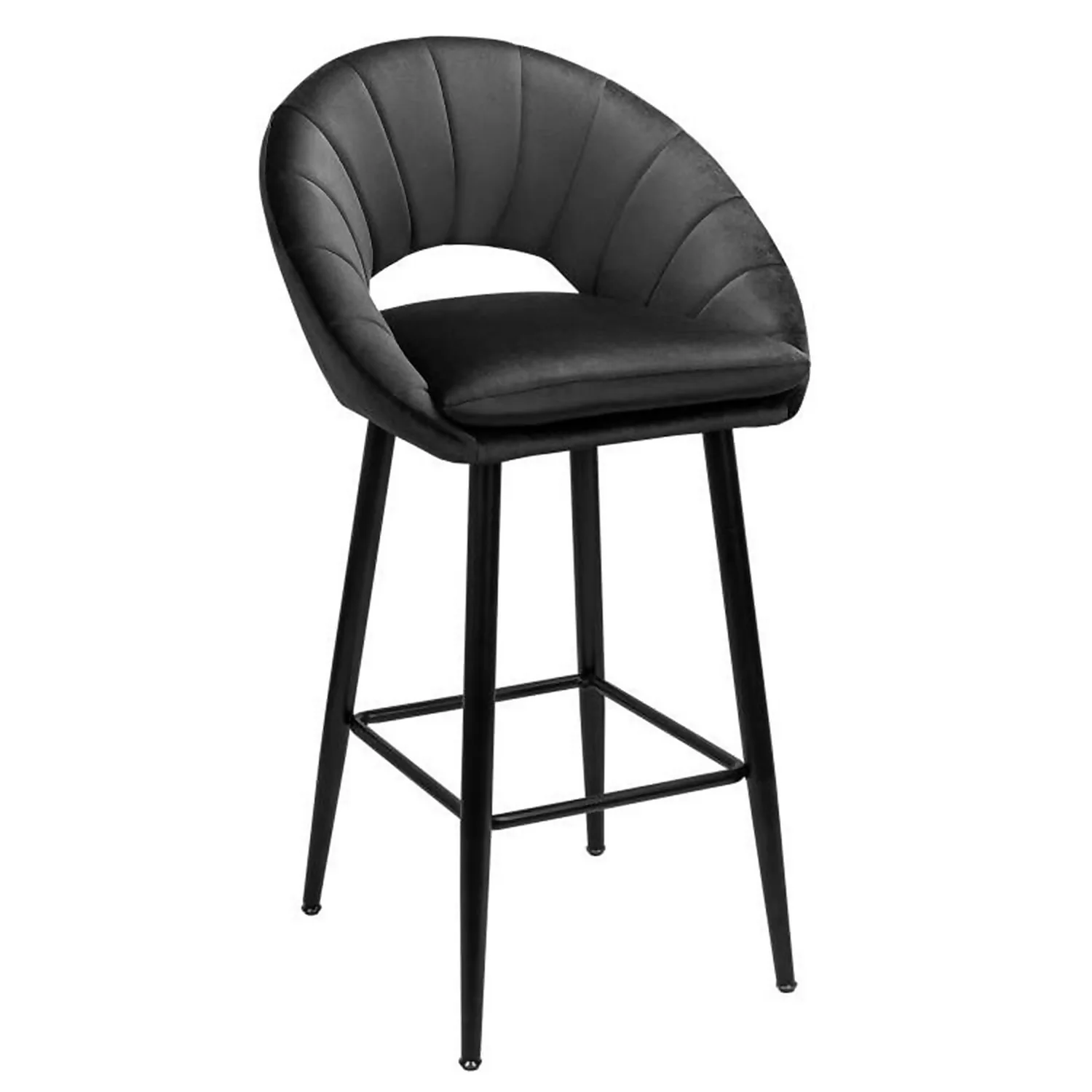 Margot Bar Stool - Black 1 Margot Bar Stool - Black
