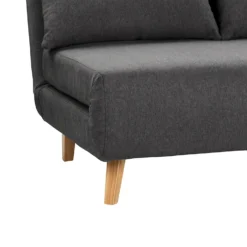Freya Folding Sofa Bed - Charcoal -Curver Shop 13222777 6554941020904957