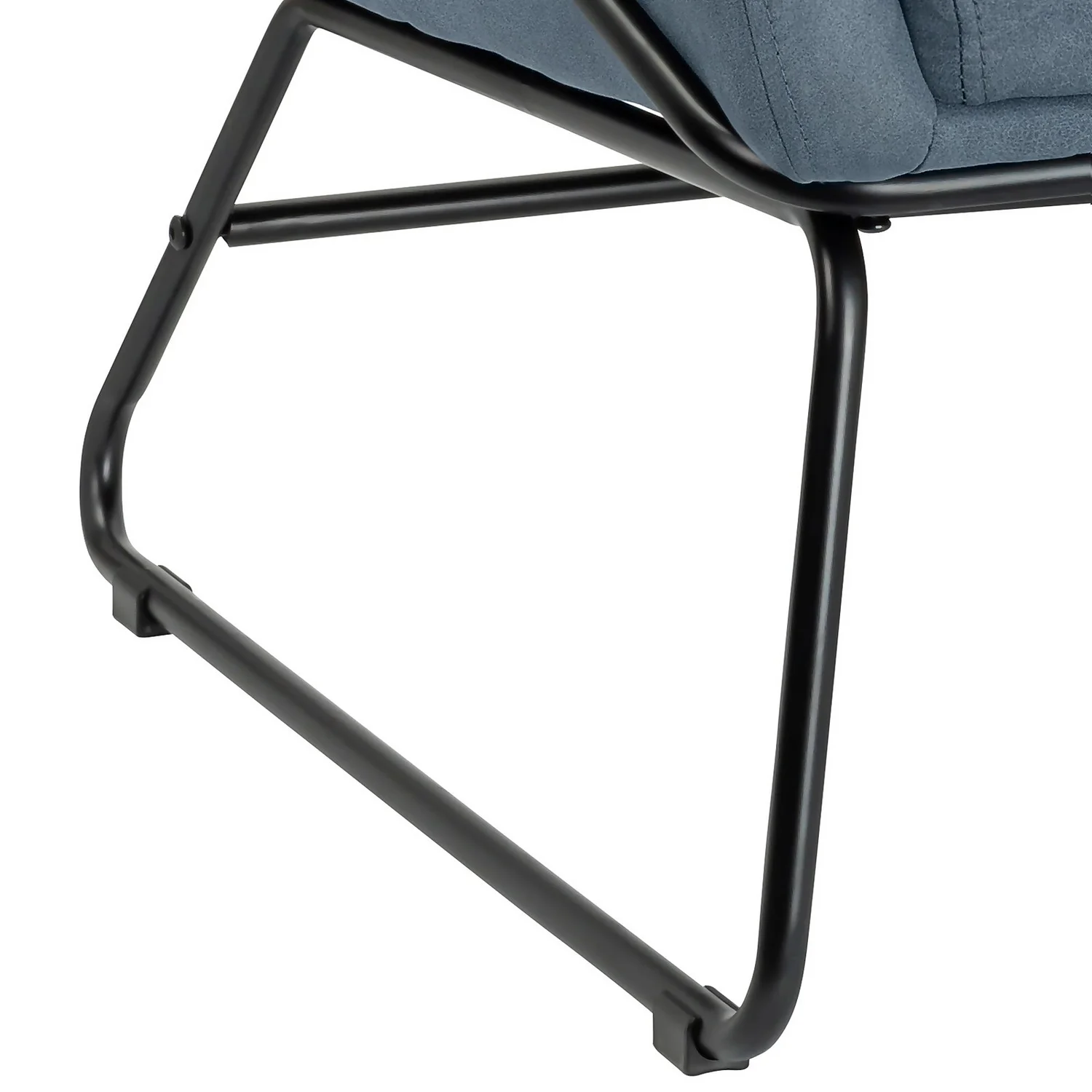 Evelyn Metal Frame Chair - Denim Blue 7 Evelyn Metal Frame Chair - Denim Blue - Image 7
