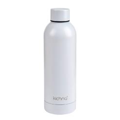 Stainless Steel Soft Touch Bottle - White